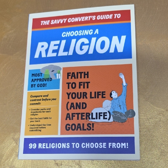 The Savvy Convert's Guide to Choosing a Religion Book Paperback - Picture 1 of 1